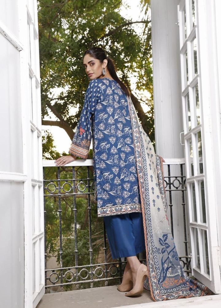 Ittehad Textiles Printed Lawn Suits Unstitched 3 Piece IT21CL LF-CL-21110B - Summer Collection