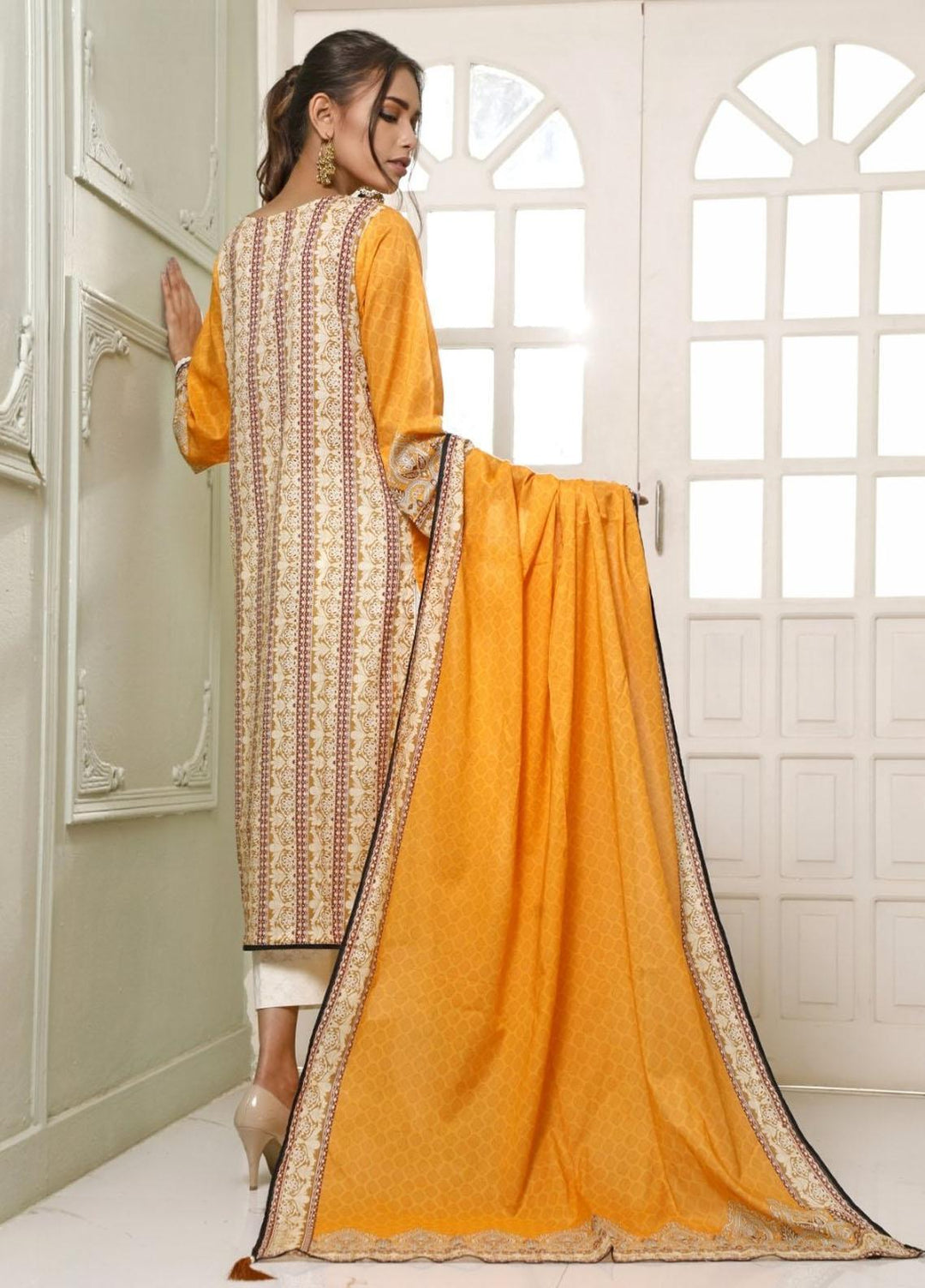 Ittehad Textiles Printed Lawn Suits Unstitched 3 Piece IT21CL LF-CL-21114A - Summer Collection