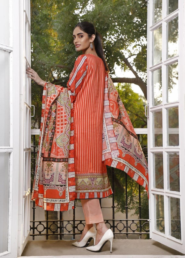 Ittehad Textiles Printed Lawn Suits Unstitched 3 Piece IT21CL LF-CL-21119A - Summer Collection