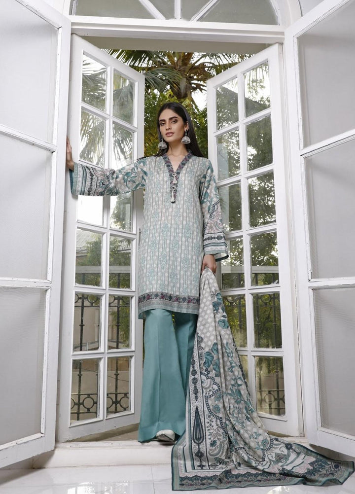 Ittehad Textiles Printed Lawn Suits Unstitched 3 Piece IT21CL LF-CL-21121B - Summer Collection