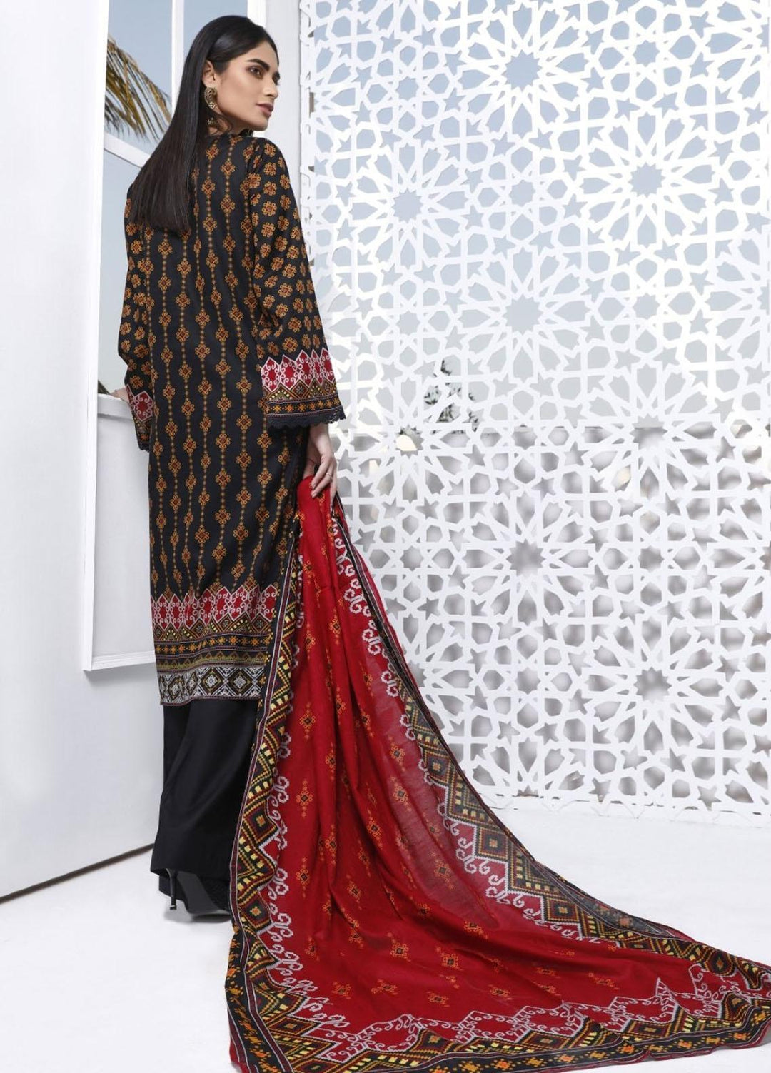 Ittehad Textiles Printed Lawn Suits Unstitched 3 Piece IT21CL LF-CL-21124B - Summer Collection