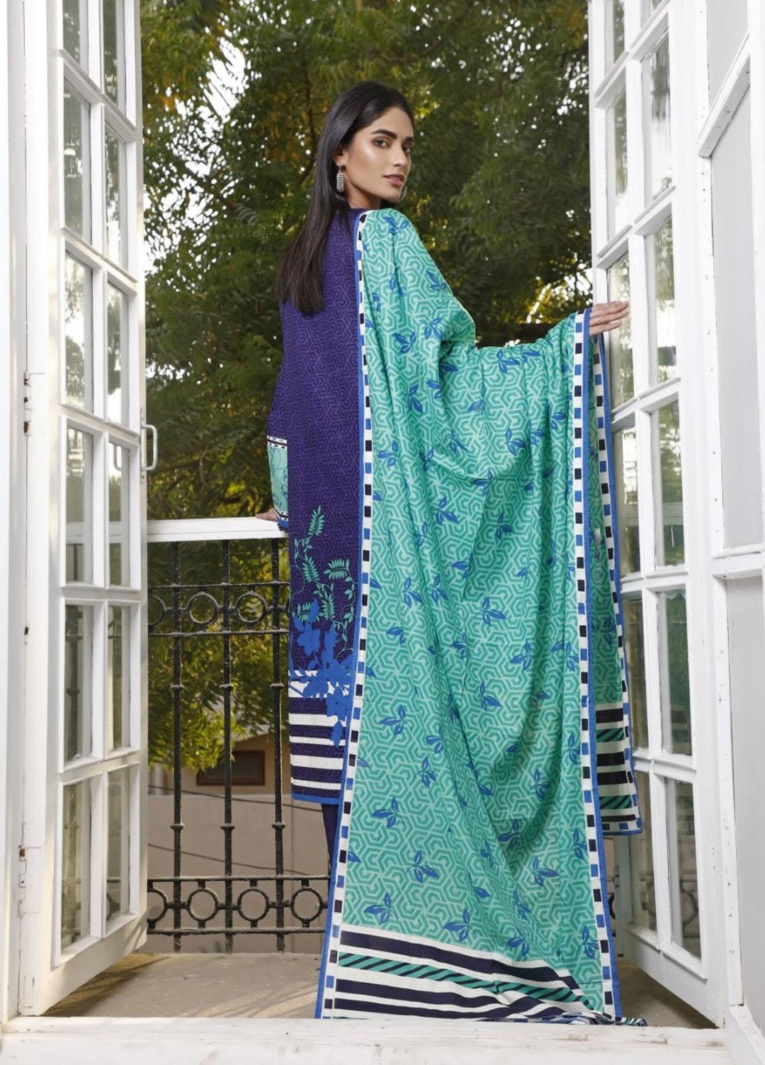 Ittehad Textiles Printed Lawn Suits Unstitched 3 Piece IT21CL LF-CL-21125A - Summer Collection