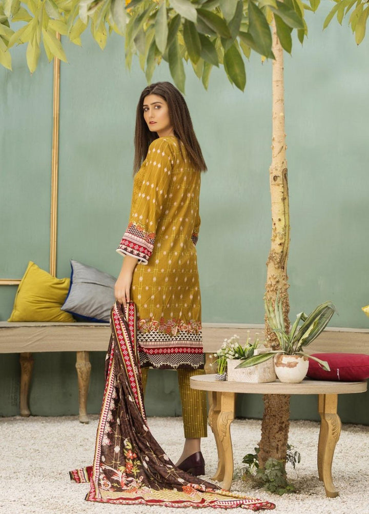 Ittehad Textiles Printed Lawn Suits Unstitched 3 Piece IT21CL LF-CL-21126A - Summer Collection