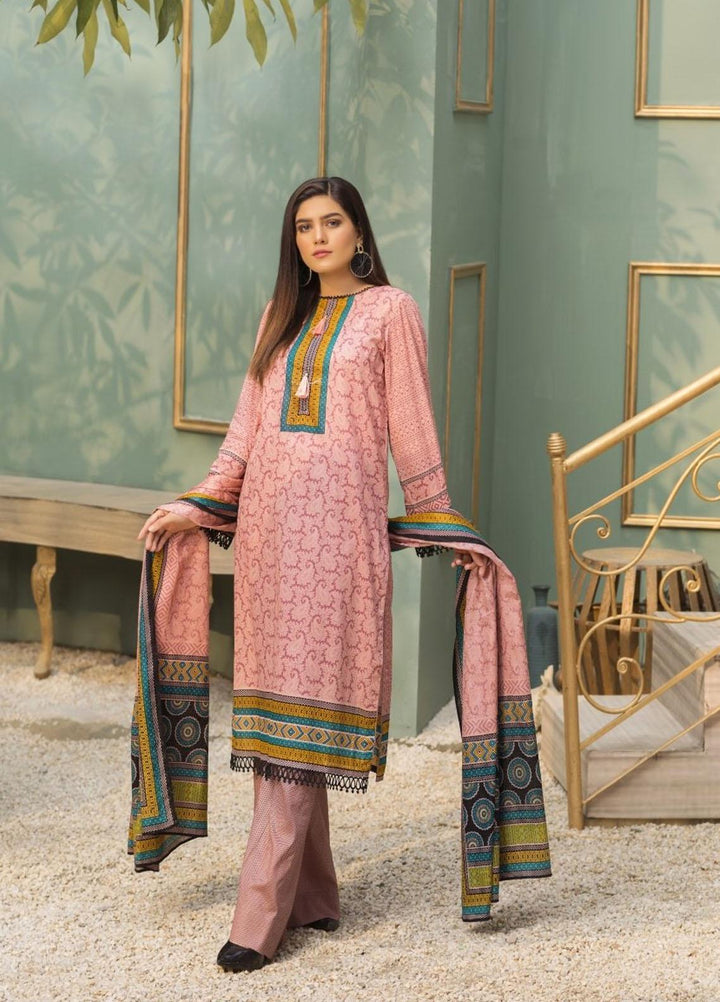 Ittehad Textiles Printed Lawn Suits Unstitched 3 Piece IT21CL LF-CL-21127B - Summer Collection