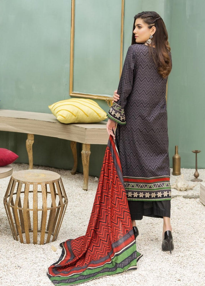 Ittehad Textiles Printed Lawn Suits Unstitched 3 Piece IT21CL LF-CL-21128A - Summer Collection