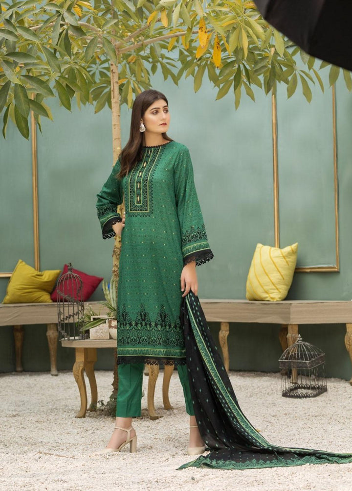 Ittehad Textiles Printed Lawn Suits Unstitched 3 Piece IT21CL LF-CL-21132A - Summer Collection