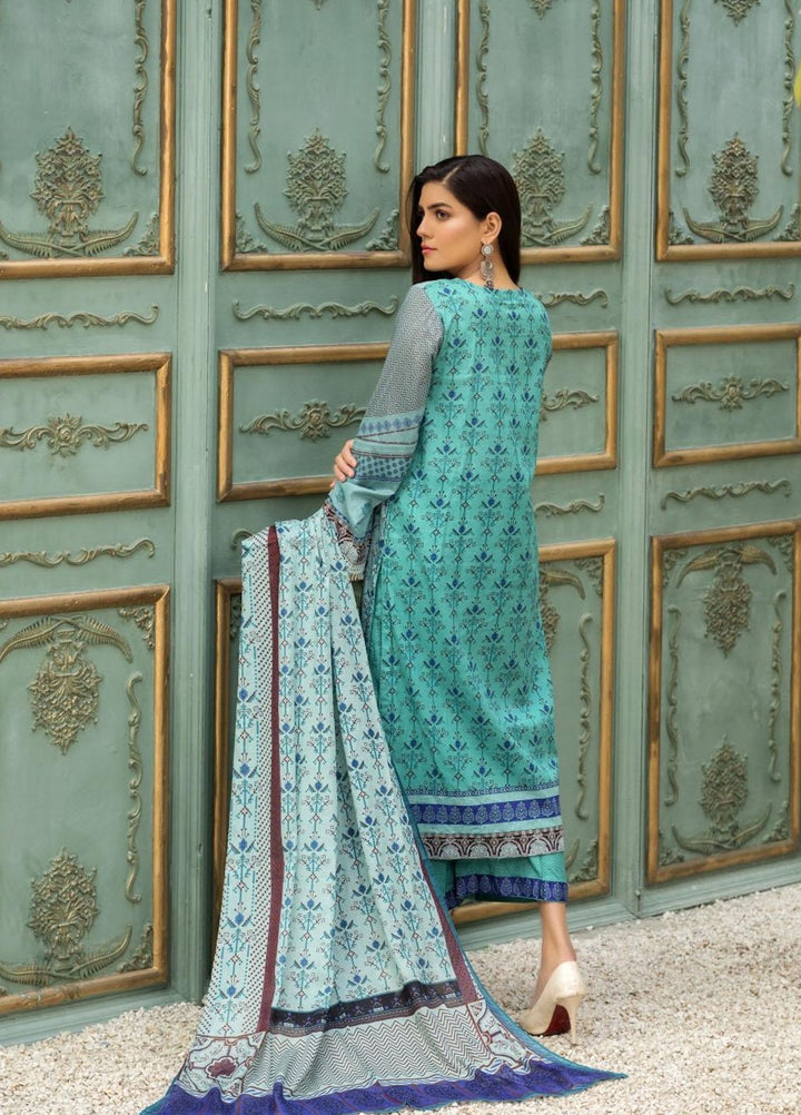 Ittehad Textiles Printed Lawn Suits Unstitched 3 Piece IT21CL LF-CL-21133B - Summer Collection
