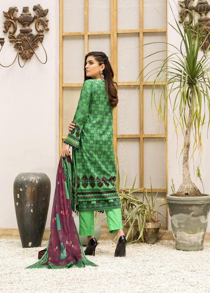 Ittehad Textiles Printed Lawn Suits Unstitched 3 Piece IT21CL LF-CL-21135B - Summer Collection