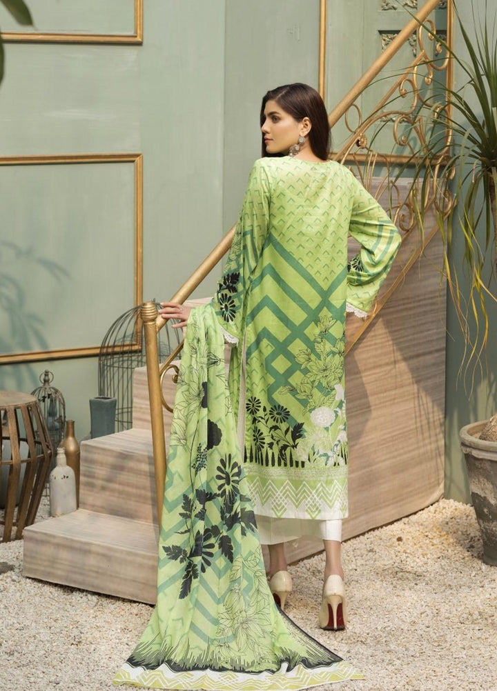 Ittehad Textiles Printed Lawn Suits Unstitched 3 Piece IT21CL LF-CL-21136A - Summer Collection