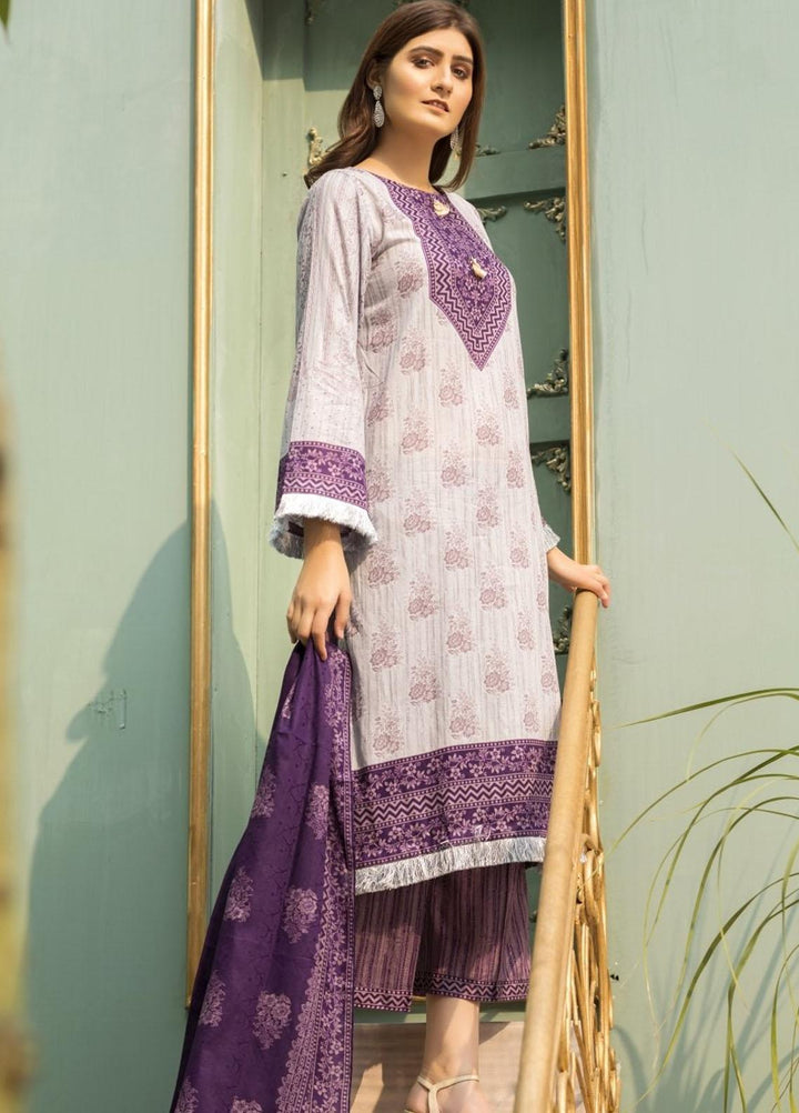 Ittehad Textiles Printed Lawn Suits Unstitched 3 Piece IT21CL LF-CL-21138A - Summer Collection