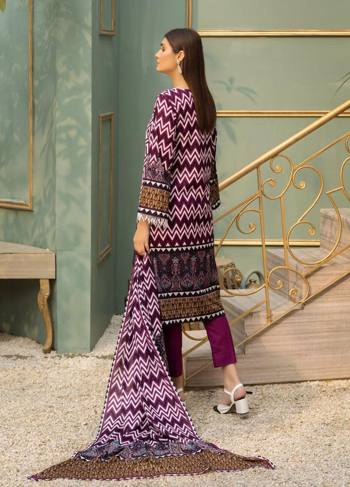 Ittehad Textiles Printed Lawn Suits Unstitched 3 Piece IT21CL LF-CL-21139A - Summer Collection