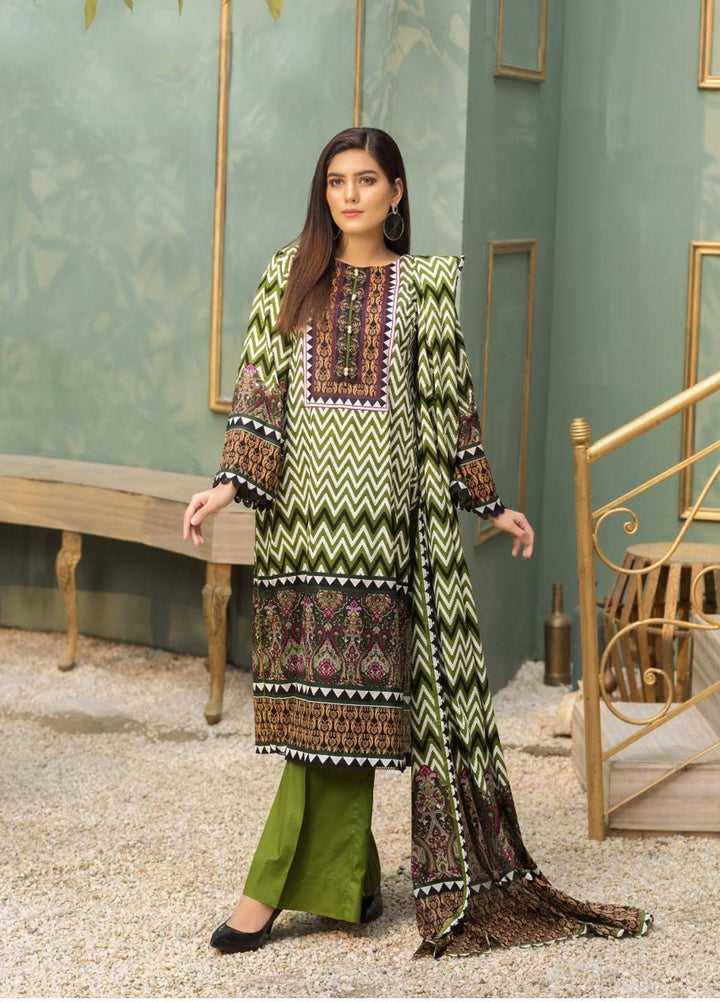 Ittehad Textiles Printed Lawn Suits Unstitched 3 Piece IT21CL LF-CL-21139B - Summer Collection