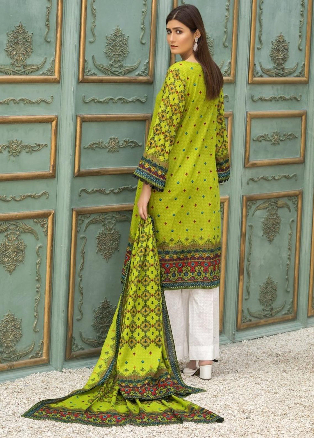 Ittehad Textiles Printed Lawn Suits Unstitched 3 Piece IT21CL LF-CL-21140B - Summer Collection