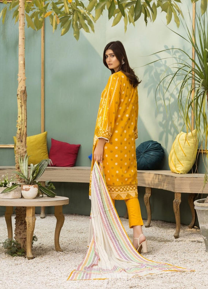 Ittehad Textiles Printed Lawn Suits Unstitched 3 Piece IT21CL LF-CL-21142A - Summer Collection