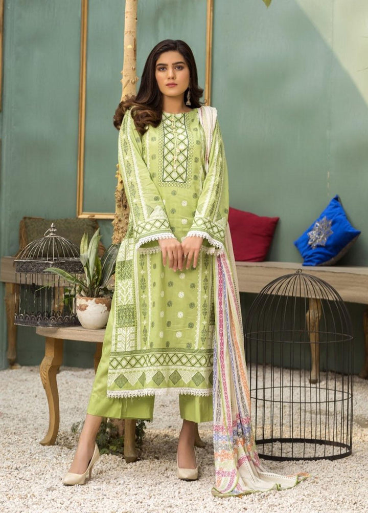 Ittehad Textiles Printed Lawn Suits Unstitched 3 Piece IT21CL LF-CL-21142B - Summer Collection
