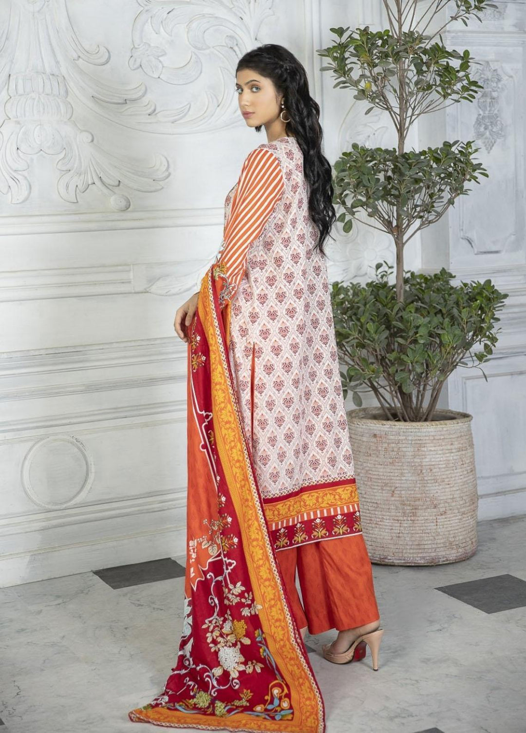 Crystal By Ittehad Textiles Printed Lawn Suits Unstitched 3 Piece ITD21C 21148A - Summer Collection