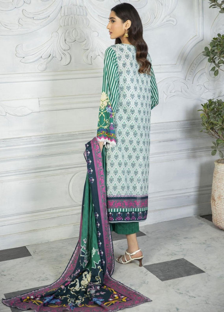 Crystal By Ittehad Textiles Printed Lawn Suits Unstitched 3 Piece ITD21C 21148B - Summer Collection