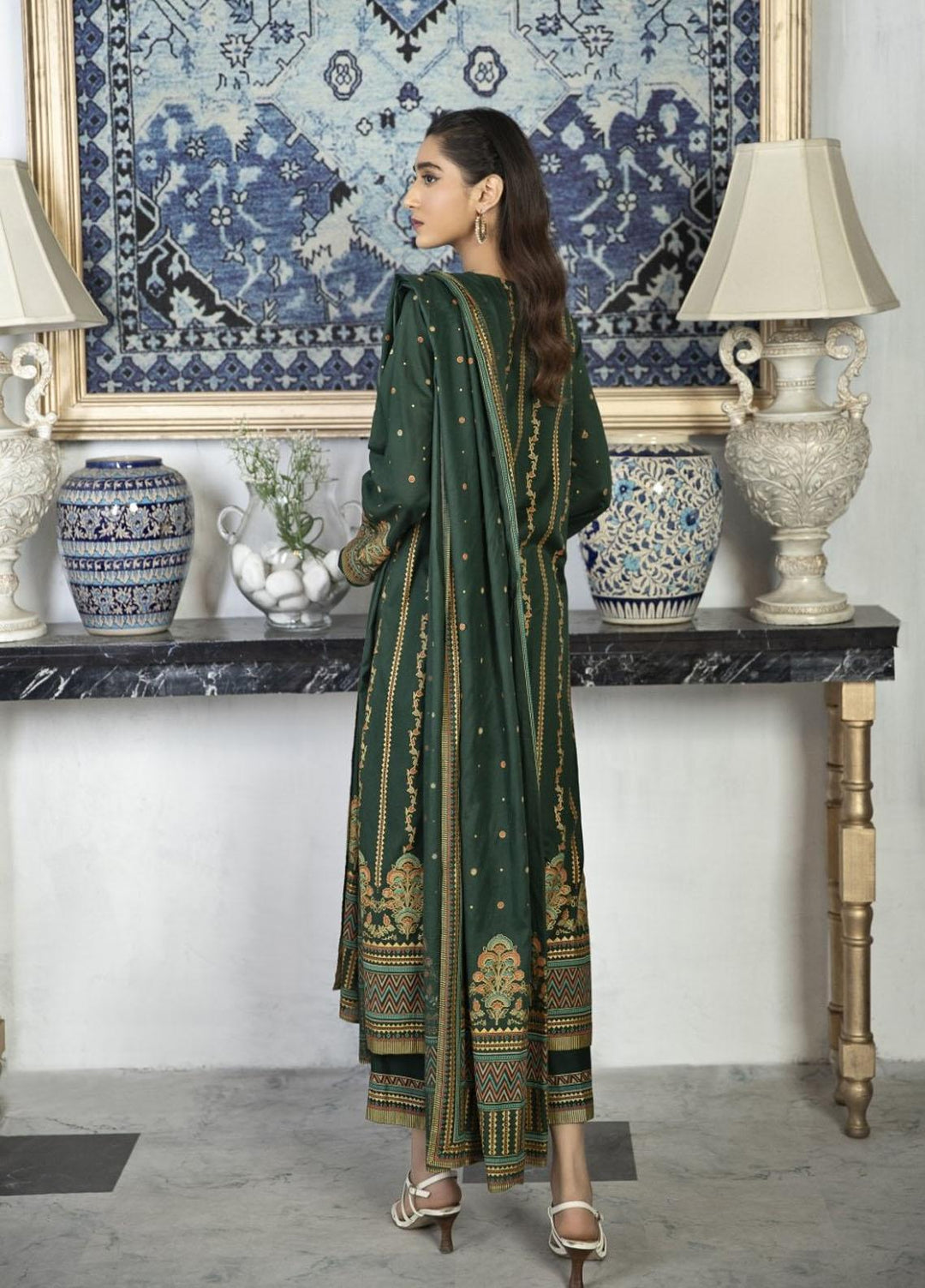 Crystal By Ittehad Textiles Printed Lawn Suits Unstitched 3 Piece ITD21C 21149C - Summer Collection