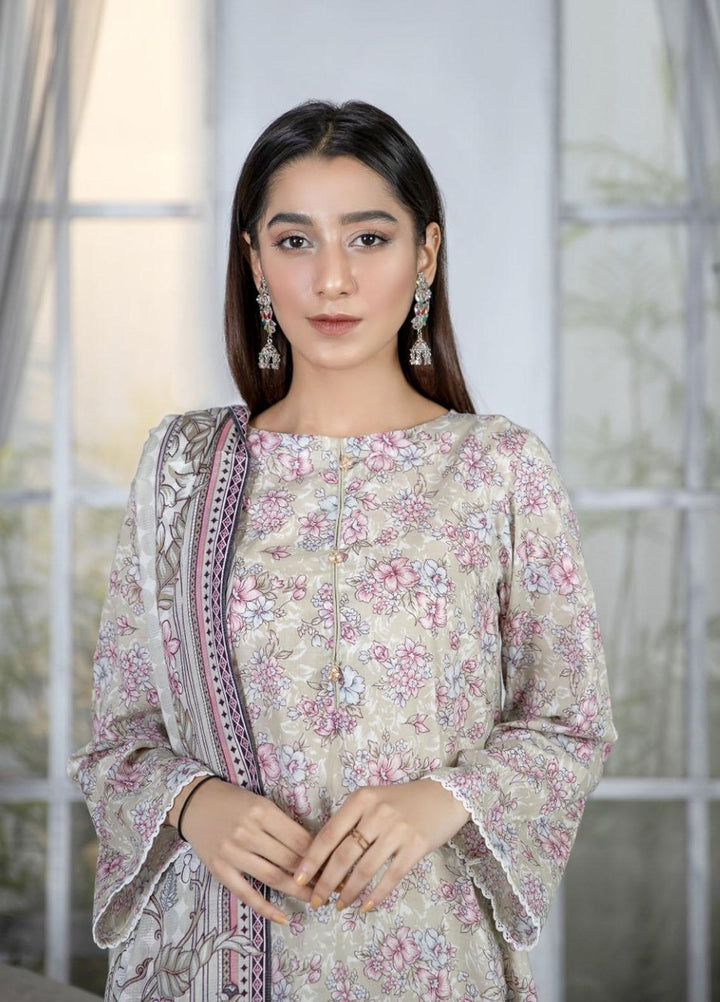 Crystal By Ittehad Textiles Printed Lawn Suits Unstitched 3 Piece ITD21C 21150B - Summer Collection
