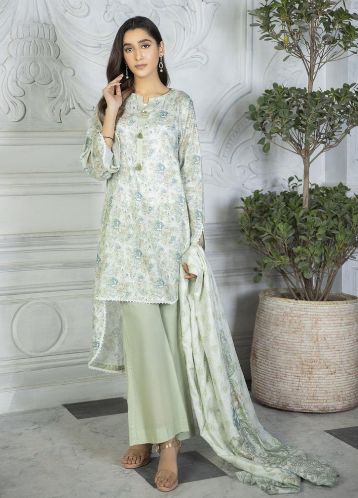 Crystal By Ittehad Textiles Printed Lawn Suits Unstitched 3 Piece ITD21C 21153B - Summer Collection