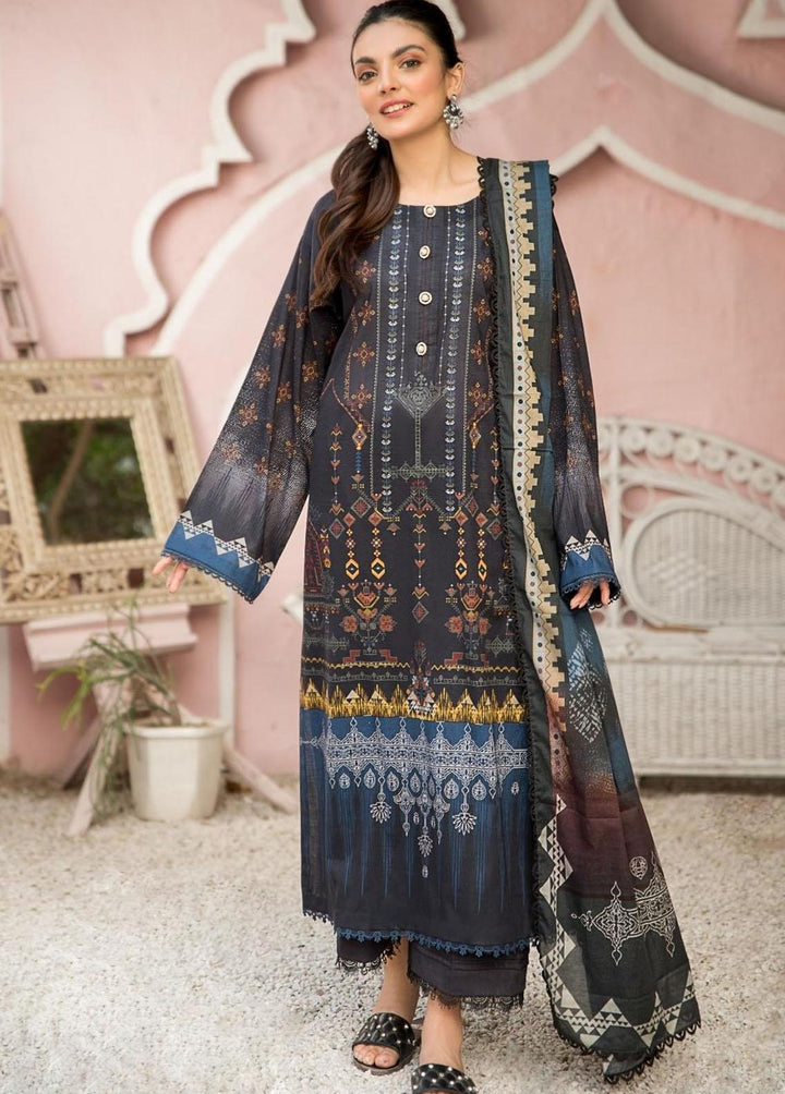 Ittehad Textiles Printed Lawn Suits Unstitched 3 Piece ITD22-S2 LF-DP2-2211 - Summer Collection