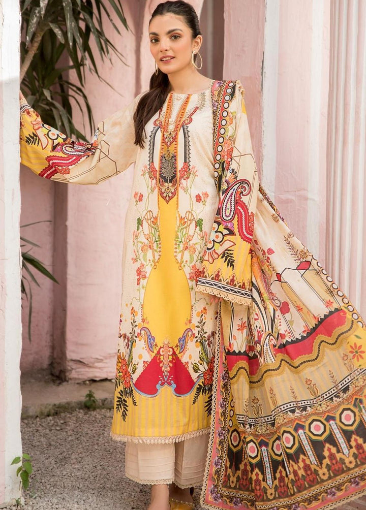 Ittehad Textiles Printed Lawn Suits Unstitched 3 Piece ITD22-S2 LF-DP2-2212 - Summer Collection
