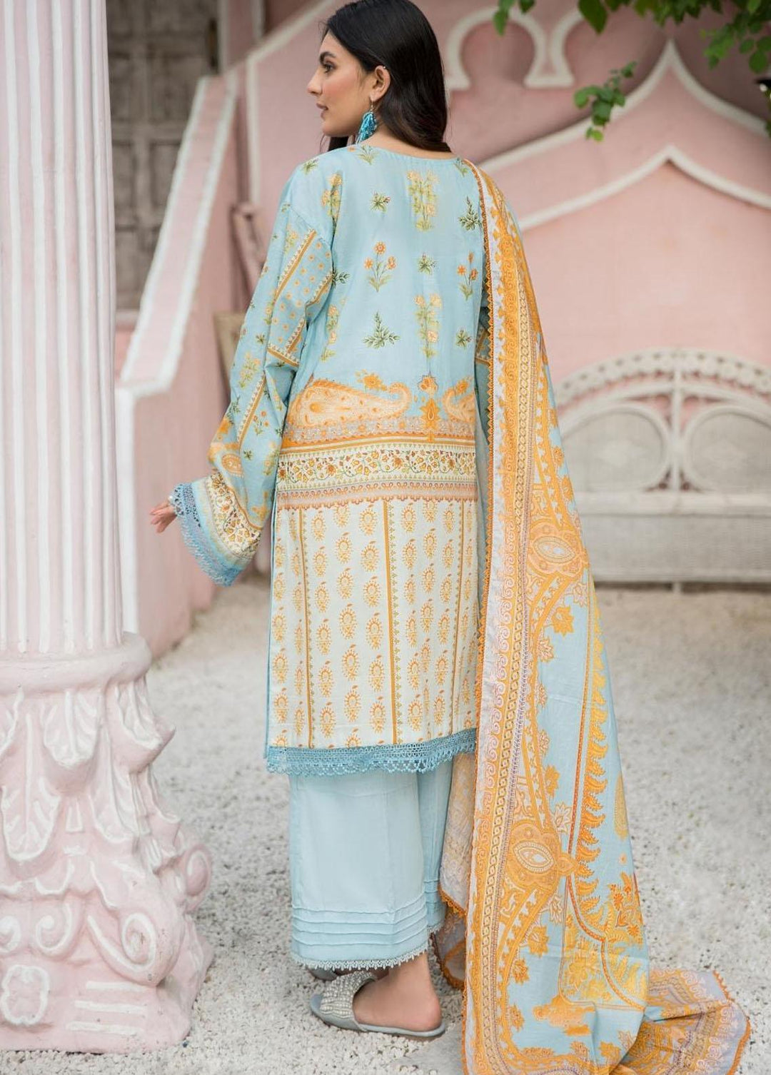 Ittehad Textiles Printed Lawn Suits Unstitched 3 Piece ITD22-S2 LF-DP2-2214 - Summer Collection