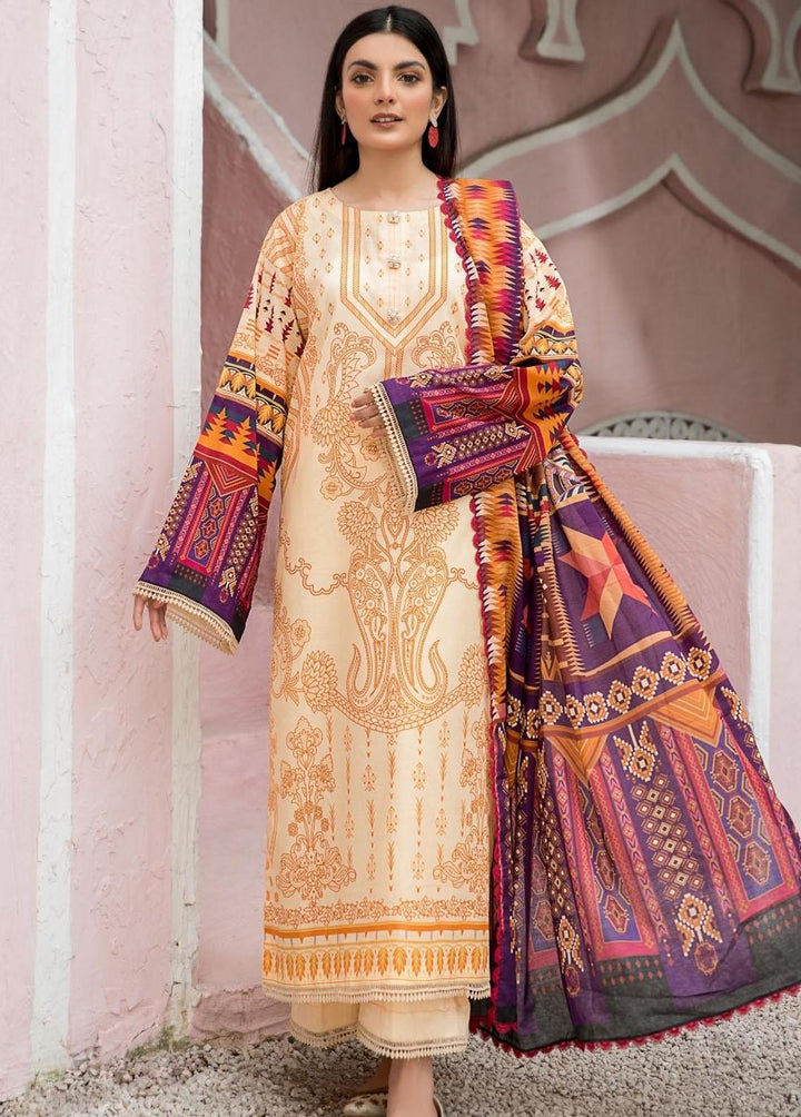 Ittehad Textiles Printed Lawn Suits Unstitched 3 Piece ITD22-S2 LF-DP2-2216 - Summer Collection