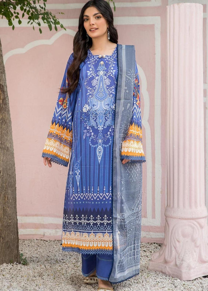 Ittehad Textiles Printed Lawn Suits Unstitched 3 Piece ITD22-S2 LF-DP2-2219 - Summer Collection