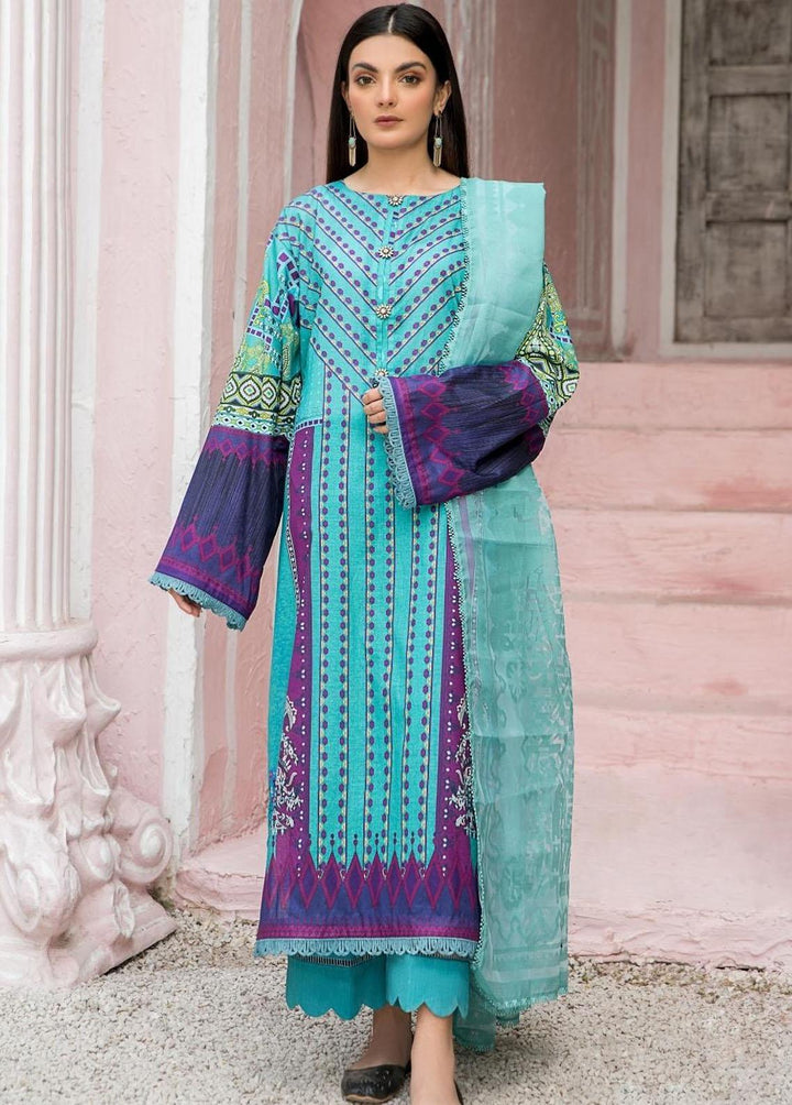 Ittehad Textiles Printed Lawn Suits Unstitched 3 Piece ITD22-S2 LF-DP2-2220 - Summer Collection