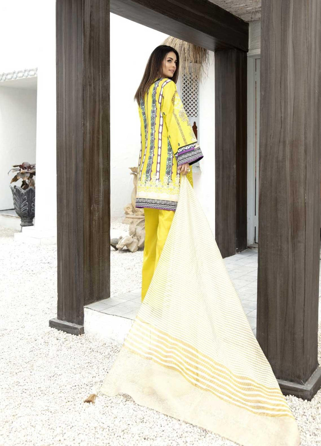 Ittehad Textiles Embroidered Lawn Suits Unstitched 3 Piece IT21EL ITE-BRILLANTE - Summer Collection