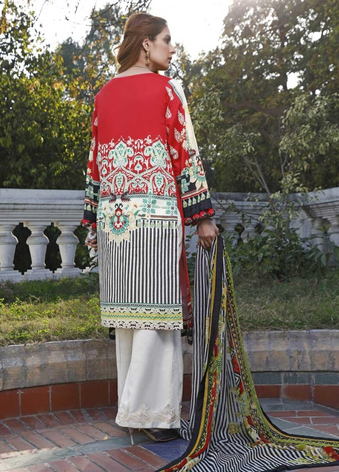 Ittehad Textiles Embroidered Lawn Suits Unstitched 3 Piece IT21EL ITE-CACHEMIR - Summer Collection