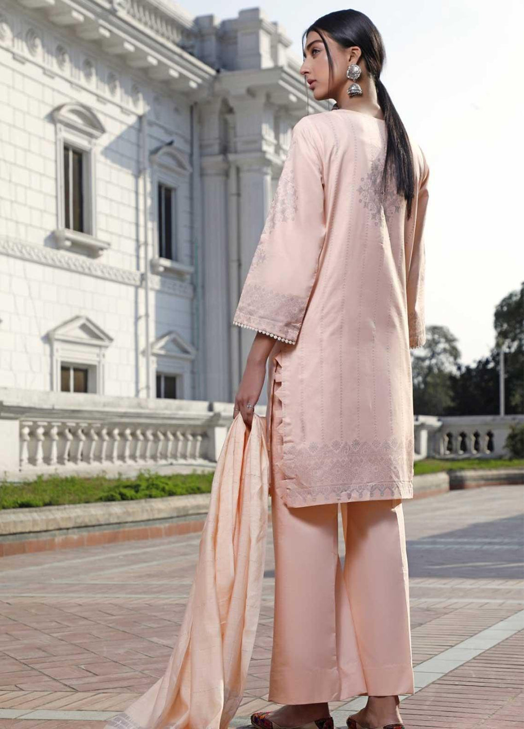 Ittehad Textiles Embroidered Lawn Suits Unstitched 3 Piece IT21EL ITE-DESNUDA - Summer Collection