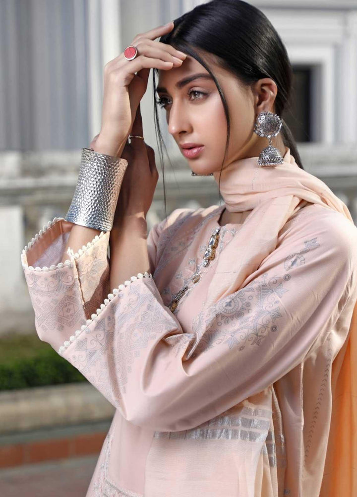 Ittehad Textiles Embroidered Lawn Suits Unstitched 3 Piece IT21EL ITE-DESNUDA - Summer Collection