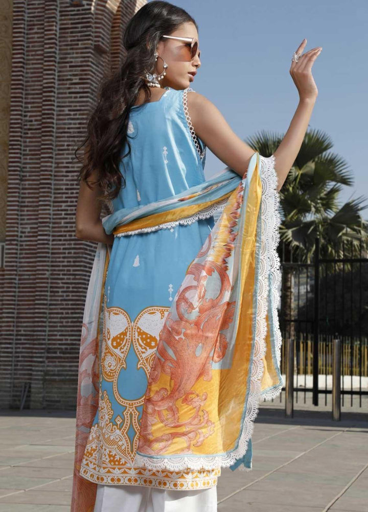 Ittehad Textiles Embroidered Lawn Suits Unstitched 3 Piece IT21EL ITE-DESTELLO - Summer Collection