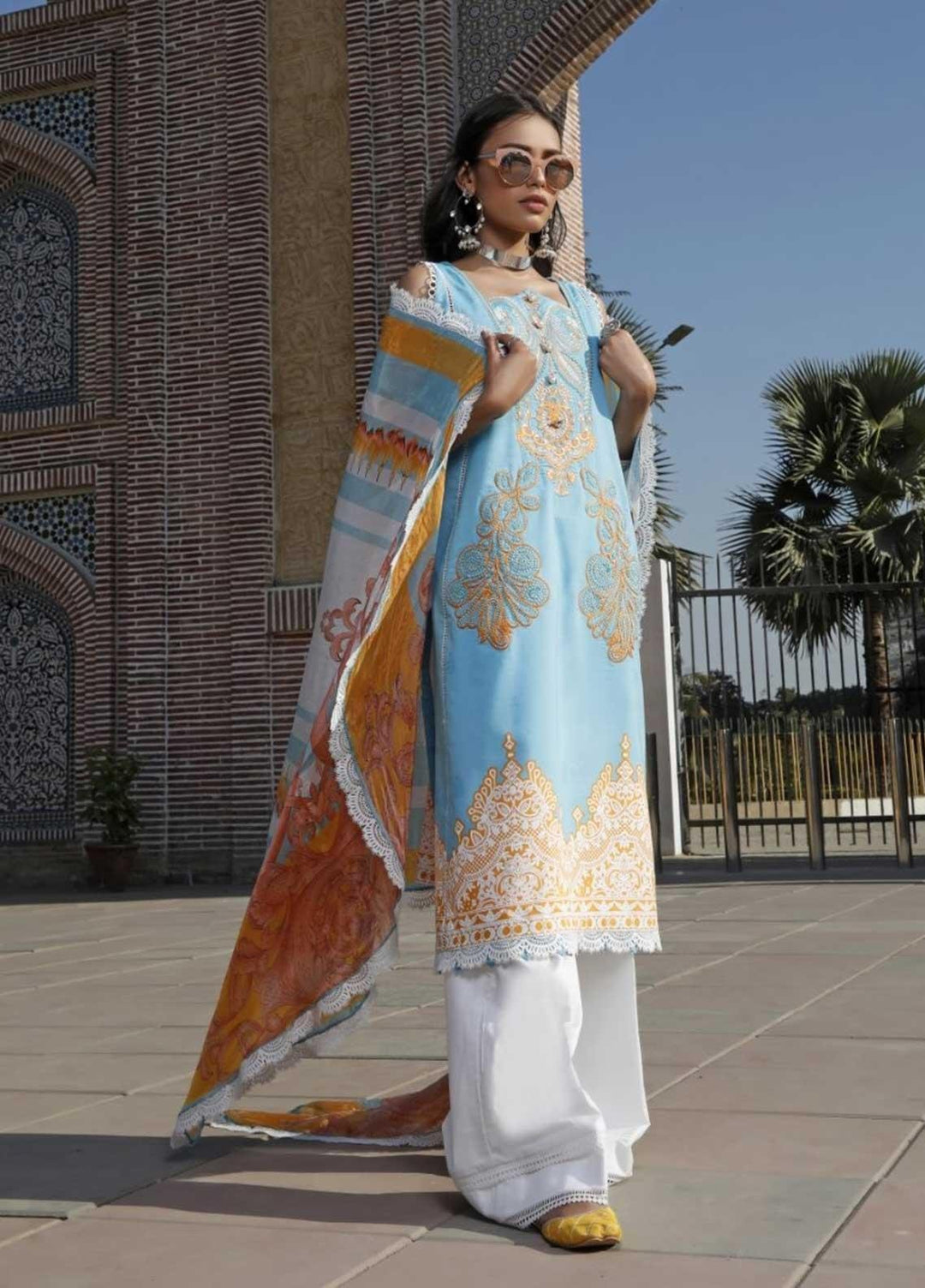 Ittehad Textiles Embroidered Lawn Suits Unstitched 3 Piece IT21EL ITE-DESTELLO - Summer Collection