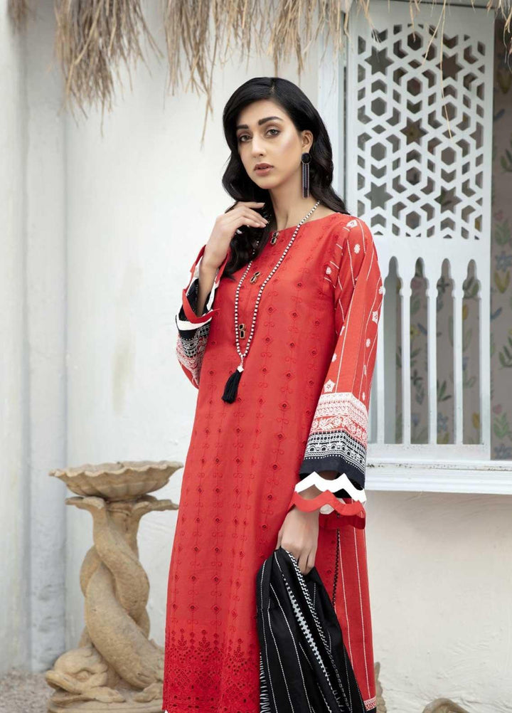 Ittehad Textiles Embroidered Lawn Suits Unstitched 3 Piece IT21EL ITE-DULCE - Summer Collection