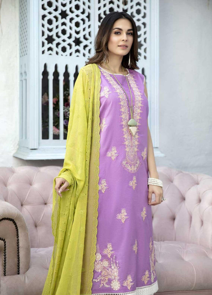 Ittehad Textiles Embroidered Lawn Suits Unstitched 3 Piece IT21EL ITE-ENCANTADORA - Summer Collection