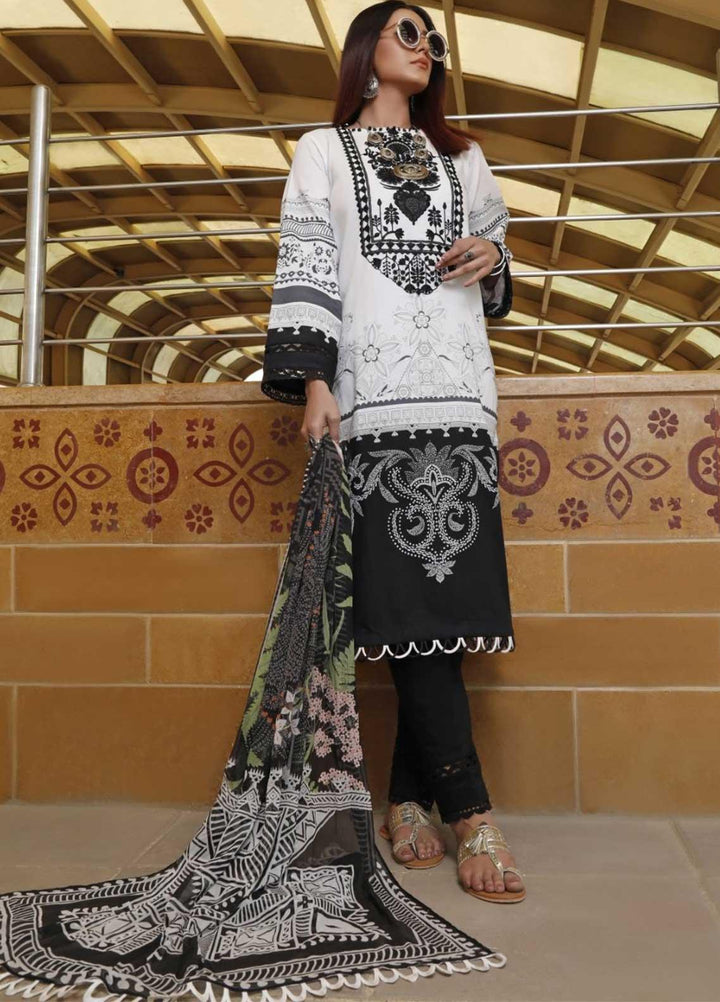 Ittehad Textiles Embroidered Lawn Suits Unstitched 3 Piece IT21EL ITE-ESTRELLA - Summer Collection