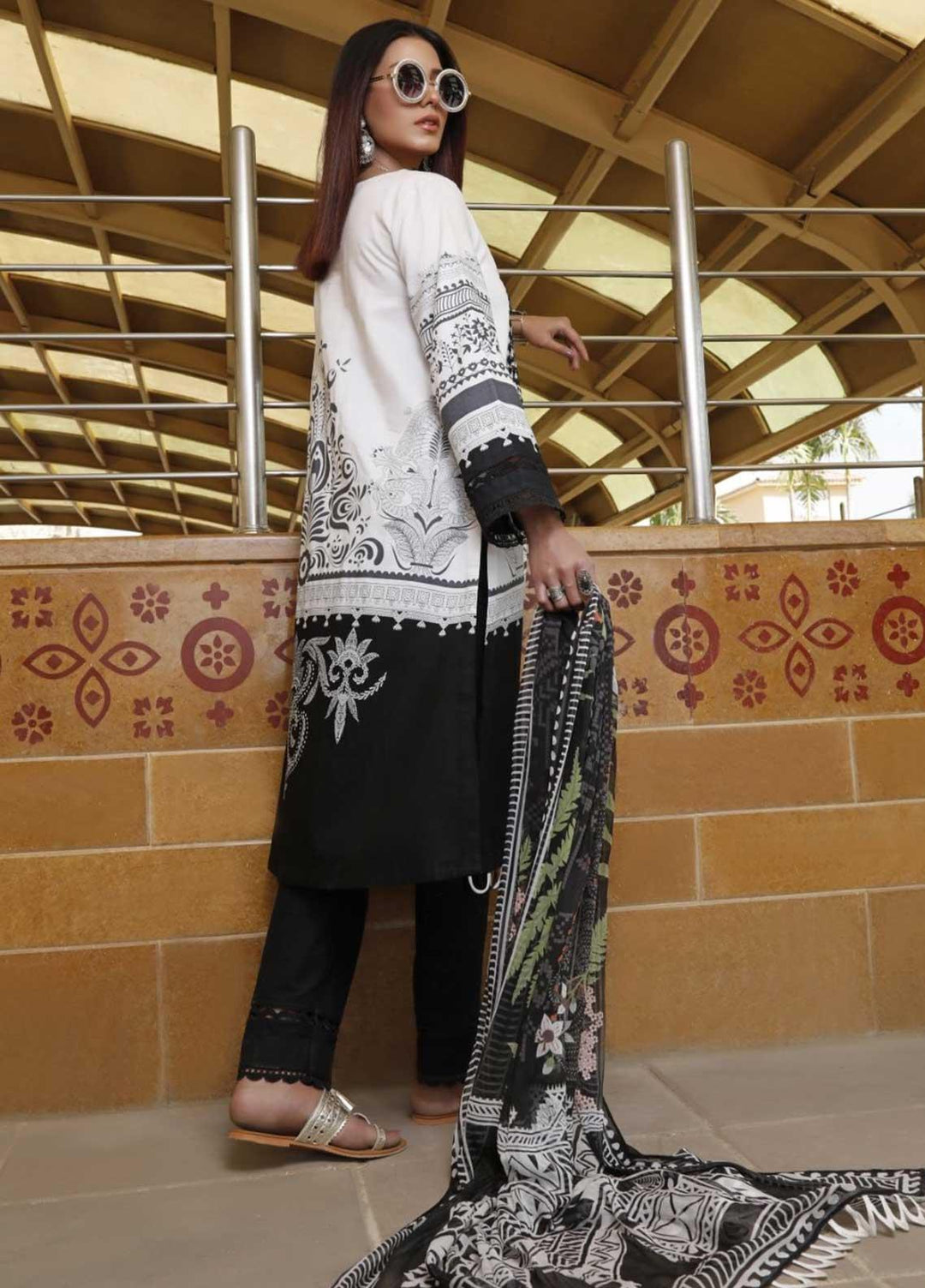 Ittehad Textiles Embroidered Lawn Suits Unstitched 3 Piece IT21EL ITE-ESTRELLA - Summer Collection