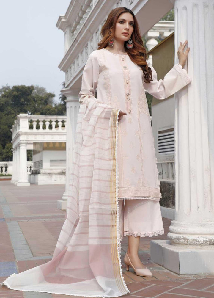 Ittehad Textiles Embroidered Lawn Suits Unstitched 3 Piece IT21EL ITE-MELOCTON - Summer Collection