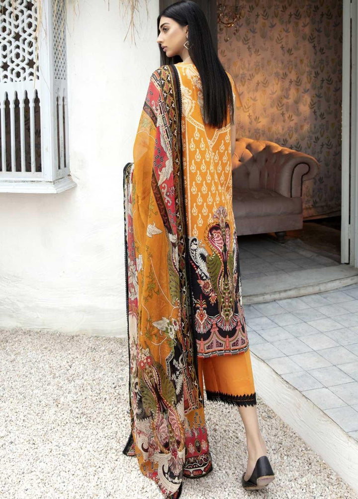 Ittehad Textiles Embroidered Lawn Suits Unstitched 3 Piece IT21EL ITE-MELODIA - Summer Collection