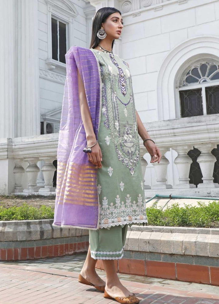 Ittehad Textiles Embroidered Lawn Suits Unstitched 3 Piece IT21EL ITE-MORADA - Summer Collection
