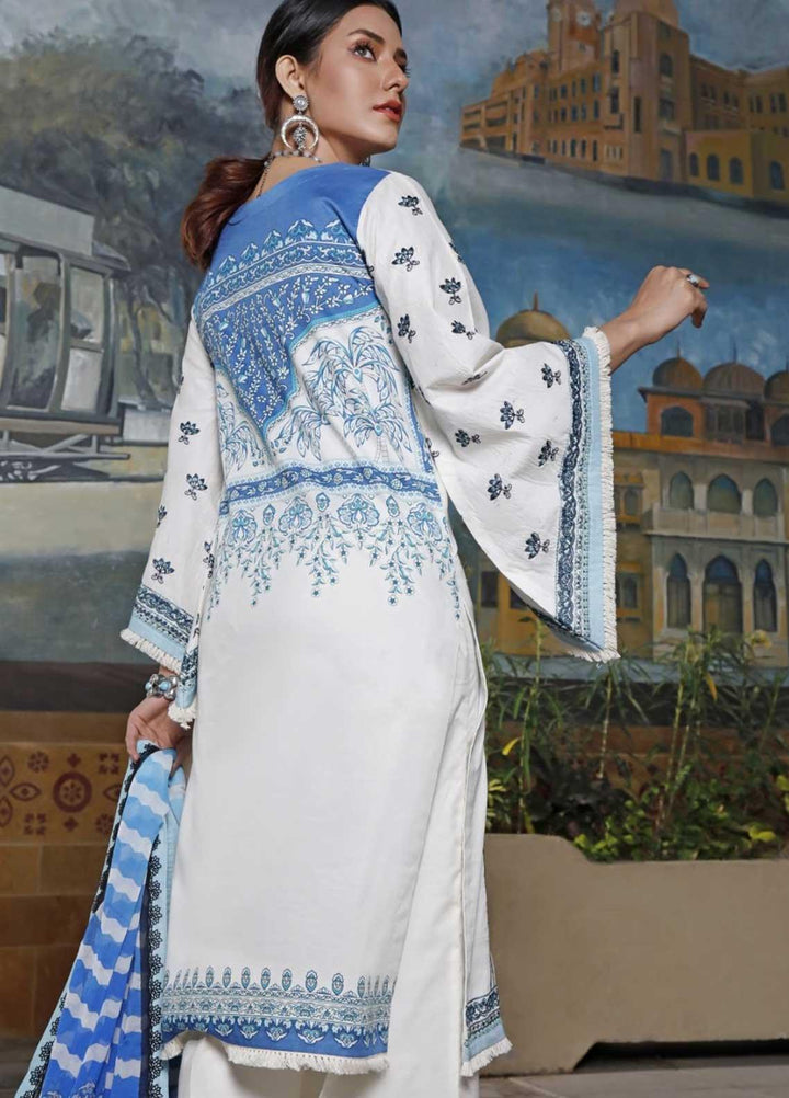 Ittehad Textiles Embroidered Lawn Suits Unstitched 3 Piece IT21EL ITE-NUBLADO - Summer Collection