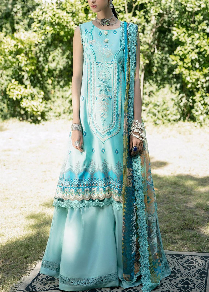 Ittehad Textiles Embroidered Lawn Suits Unstitched 3 Piece ITD21SS CIEL - Spring / Summer Collection