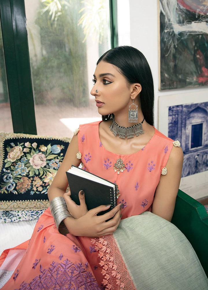 Ittehad Textiles Embroidered Lawn Suits Unstitched 3 Piece ITD21SS ETONNER - Spring / Summer Collection