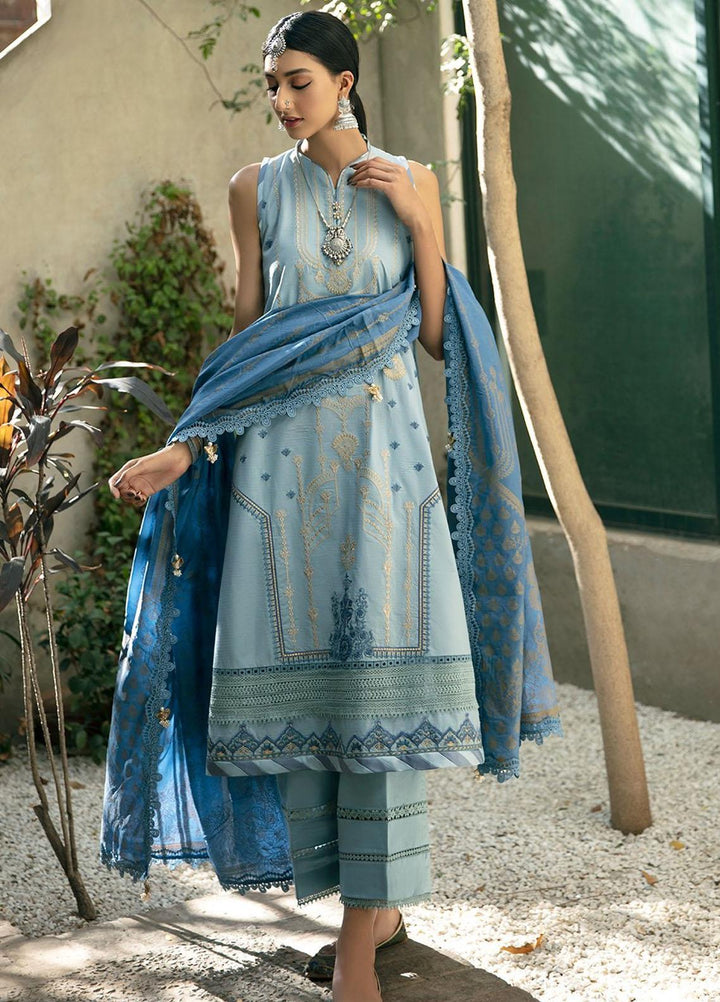 Ittehad Textiles Embroidered Lawn Suits Unstitched 3 Piece ITD21SS SOIE - Spring / Summer Collection