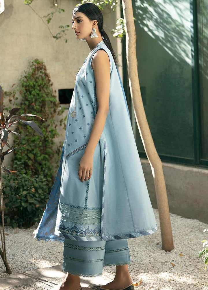 Ittehad Textiles Embroidered Lawn Suits Unstitched 3 Piece ITD21SS SOIE - Spring / Summer Collection