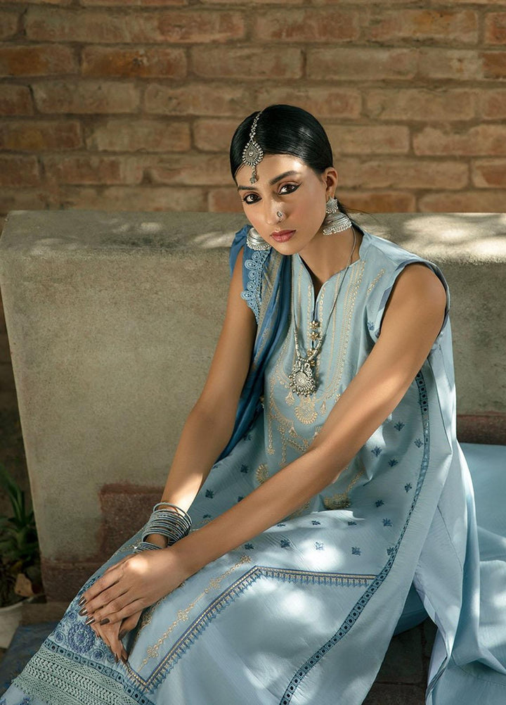 Ittehad Textiles Embroidered Lawn Suits Unstitched 3 Piece ITD21SS SOIE - Spring / Summer Collection