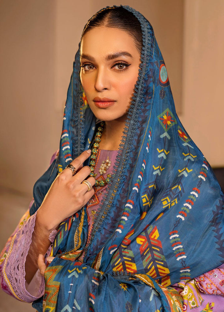 Ittehad Textiles Embroidered Lawn Suits Unstitched 3 Piece ITD22ES LF- EB1 2209 - Summer Collection